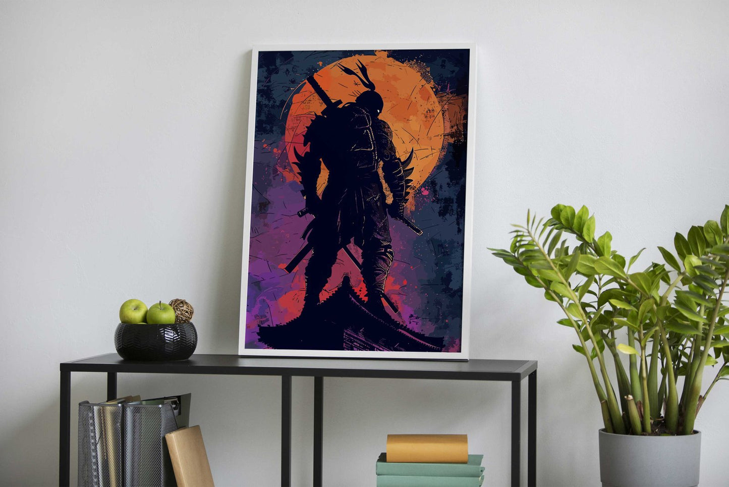 Paint Ninja Asian Style Poster | Wall Art for Ho me & Office | High-Quality Print