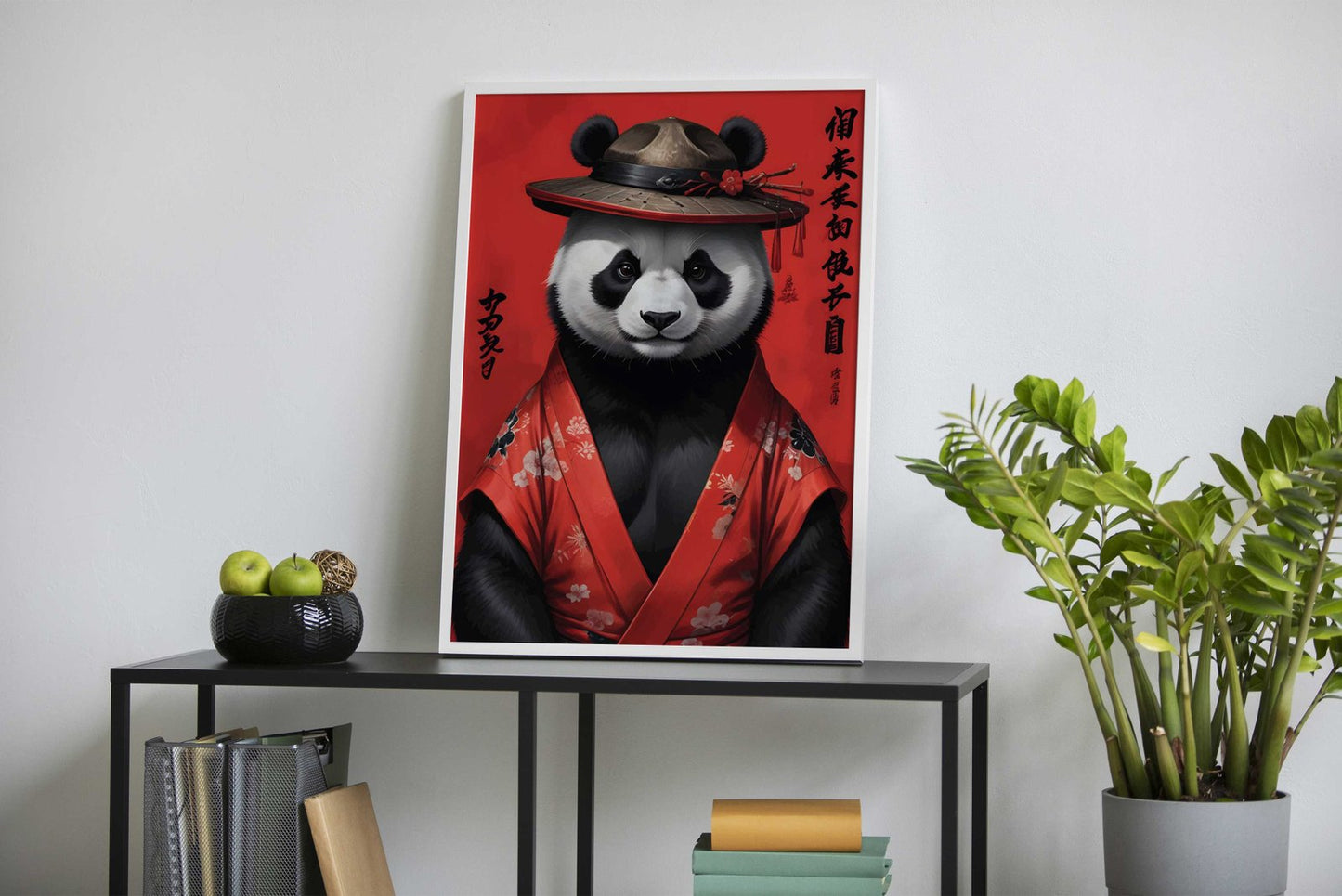 Panda Kimono Asian Style Poster | Wall Art for  Home & Office | High-Quality Print