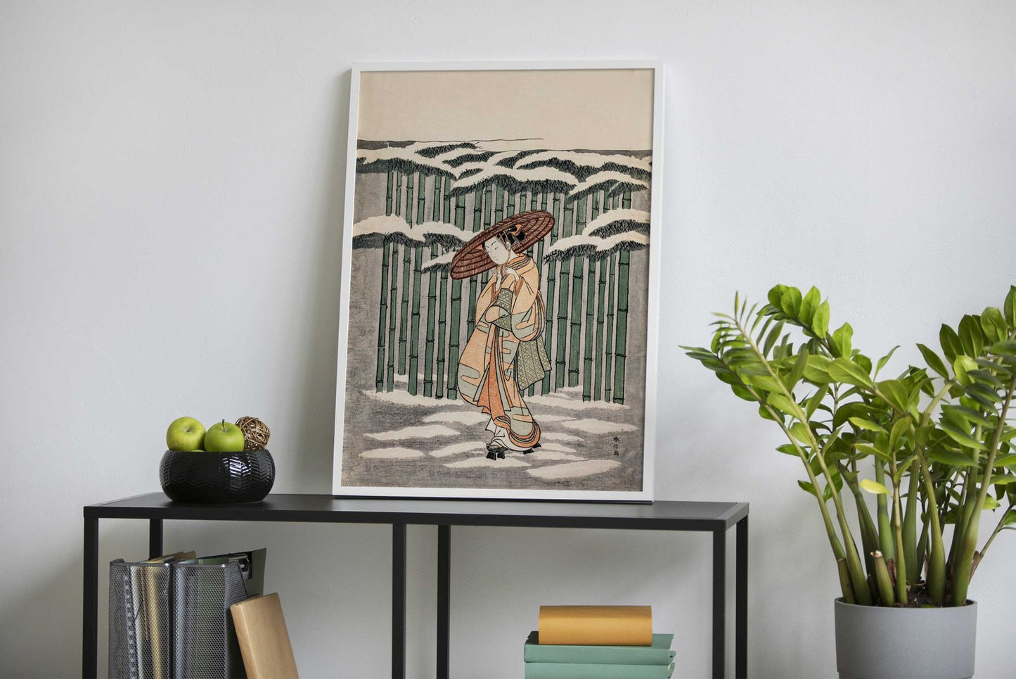 Passing the Bamboo Grove Asian Style Poster  | Wall Art for Home & Office | High-Quality Print