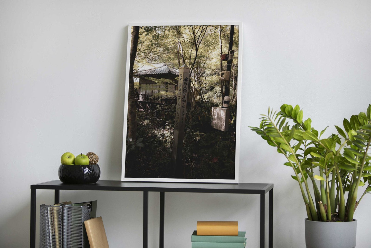 Peace Monument Hiroshima Asian Style Poste r | Wall Art for Home & Office | High-Quality Print