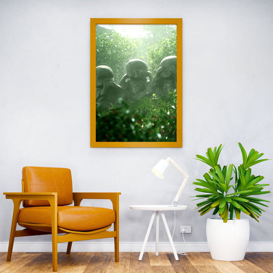 Peaceful Place Asian Style Poster | Wall Art for  Home & Office | High-Quality Print