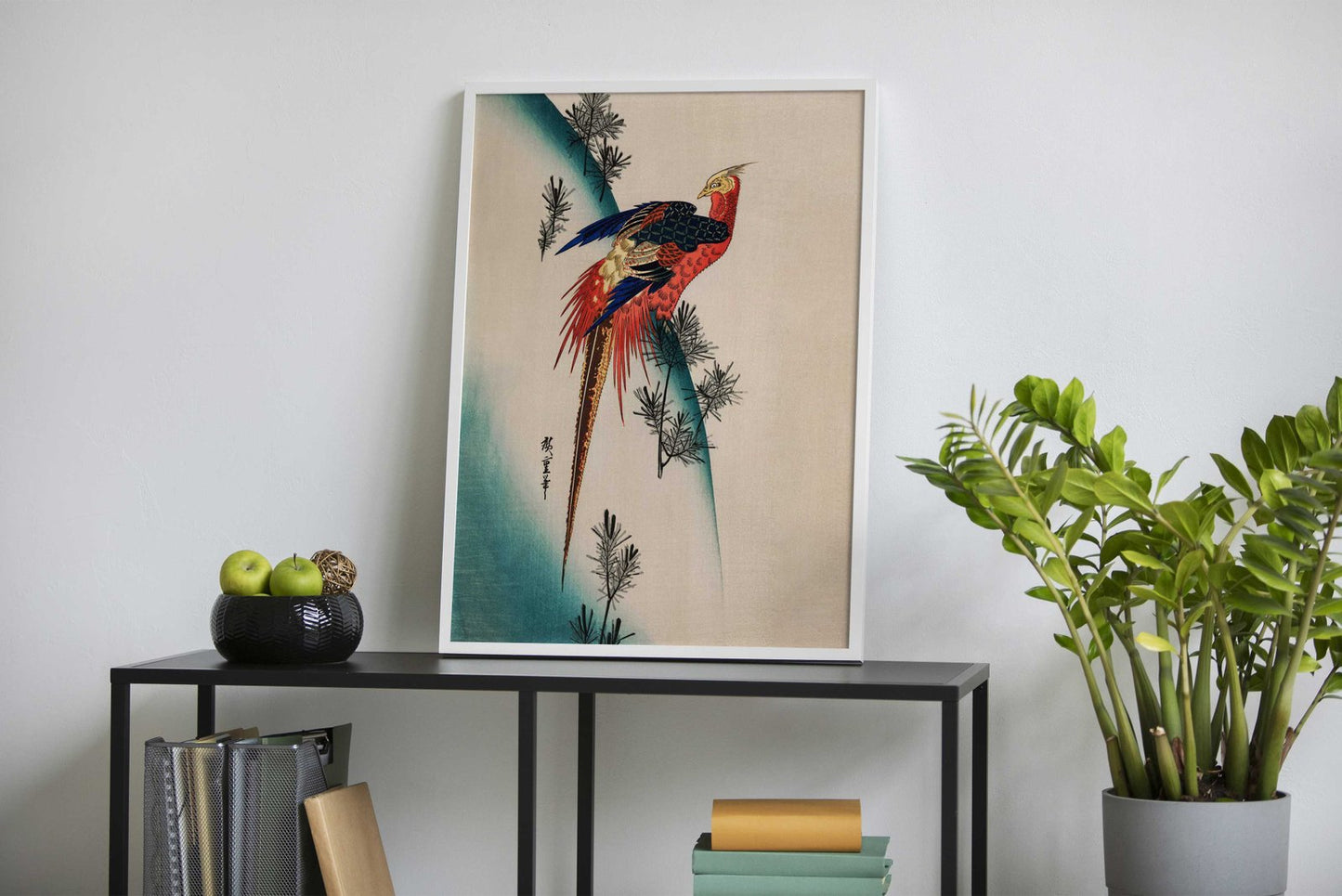 Pheasant Asian Style Poster | Wall Art for Hom e & Office | High-Quality Print