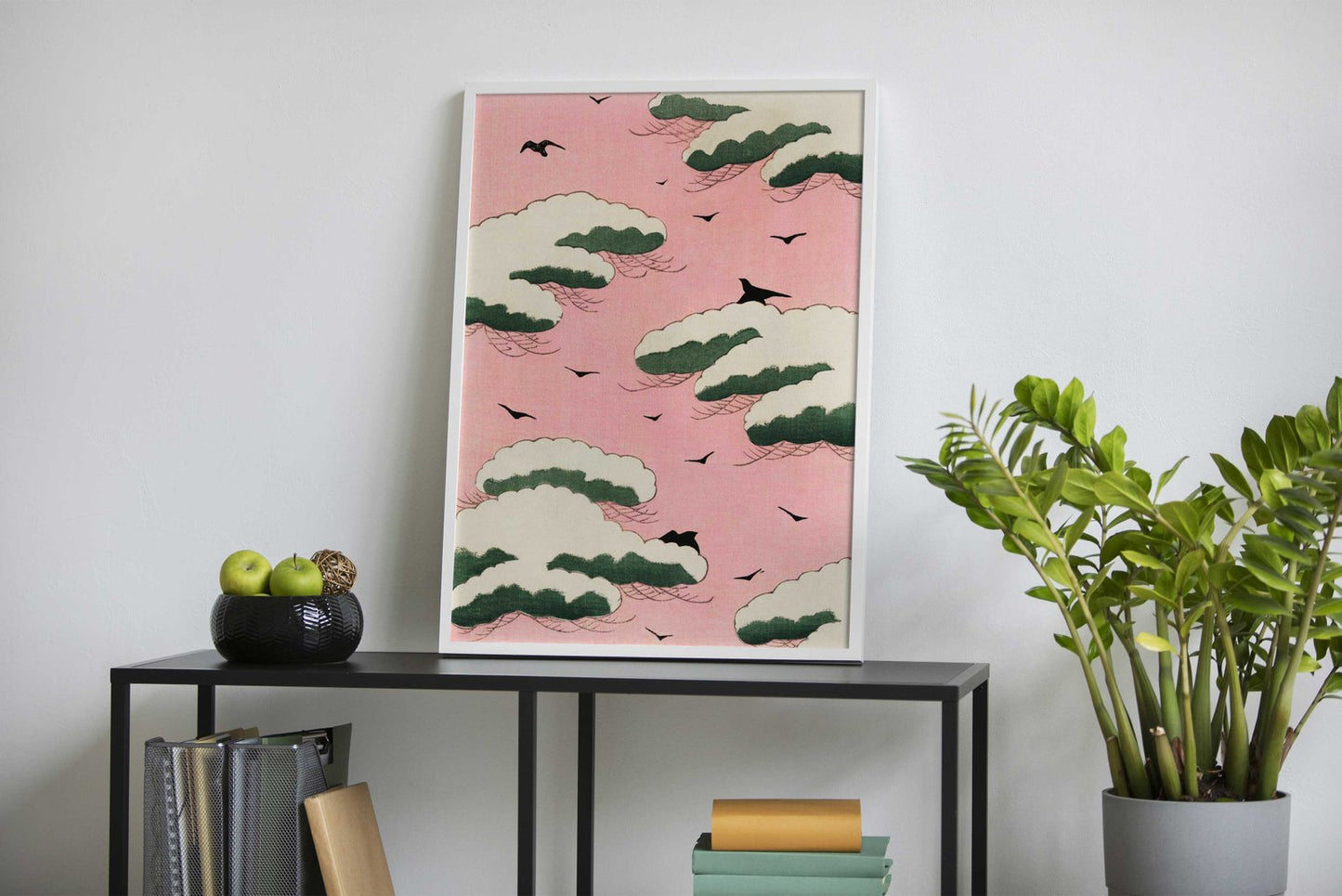 Pink Sky Asian Style Poster | Wall Art for Home  & Office | High-Quality Print