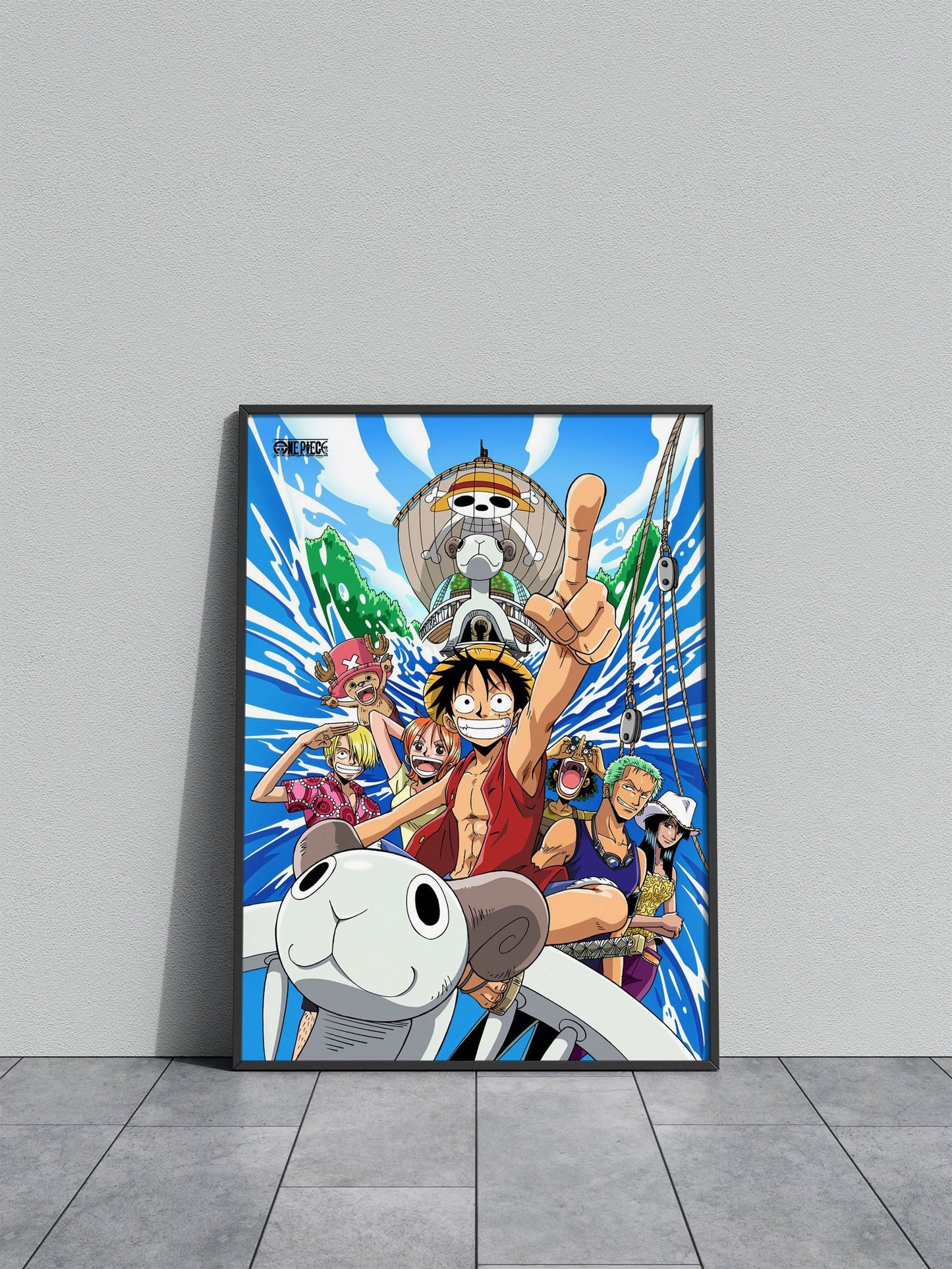 Pirate Adventure Asian Style Poster | Wall Art f or Home & Office | High-Quality Print