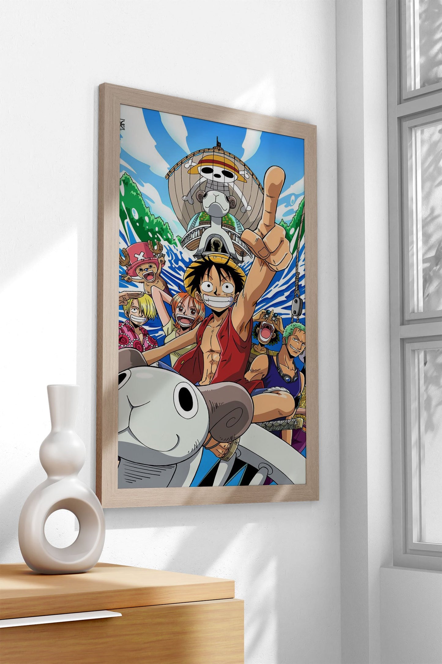 Pirate Adventure Asian Style Poster | Wall Art f or Home & Office | High-Quality Print