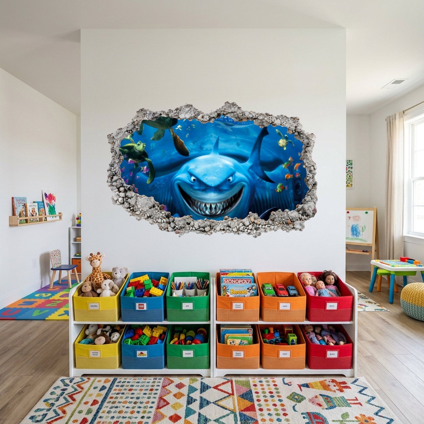Pixar Finding Nemo Underwater Vinyl Mural Bedroom Decor 171