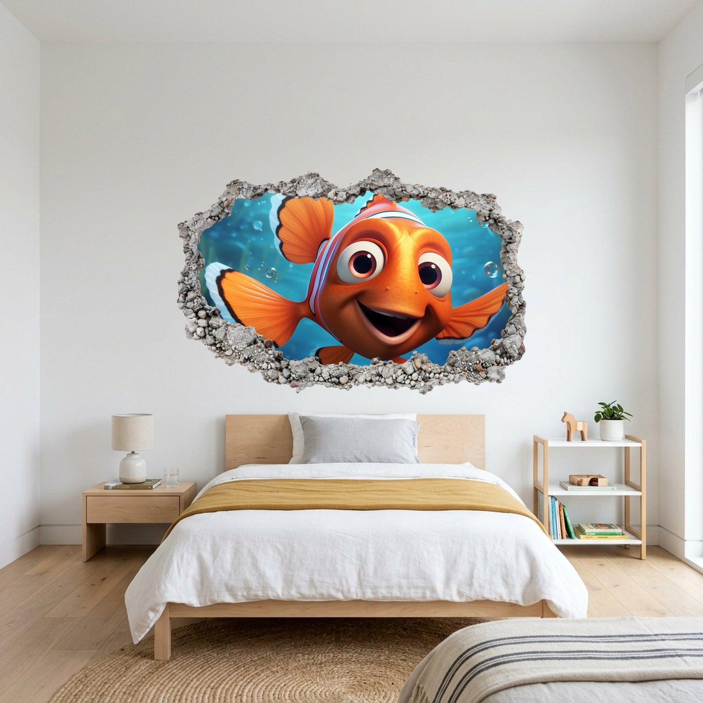Pixar Finding Nemo Underwater Vinyl Mural Playroom Art Decal 188