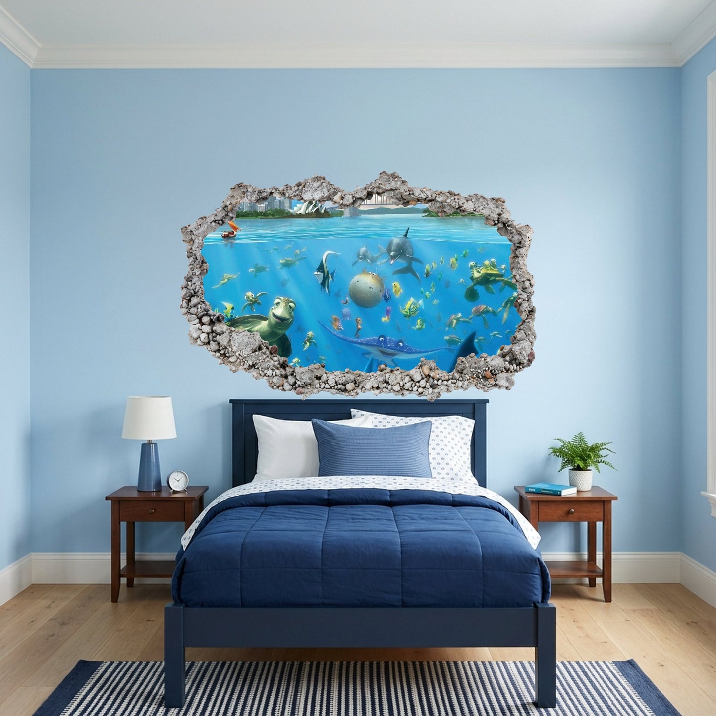 Pixar Finding Nemo Underwater Wall Art Sticker Kids Room Decor 191