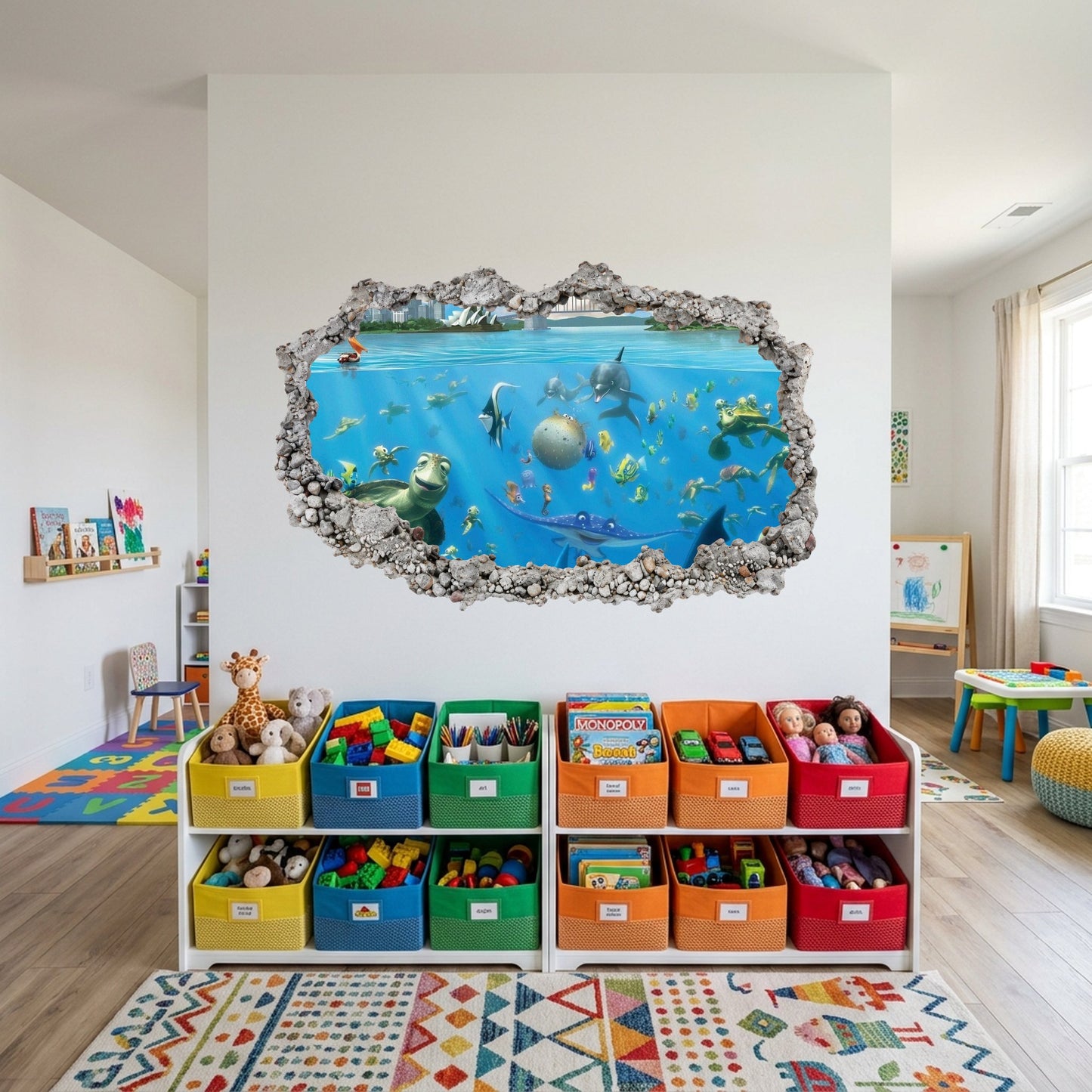 Pixar Finding Nemo Underwater Wall Art Sticker Kids Room Decor 191