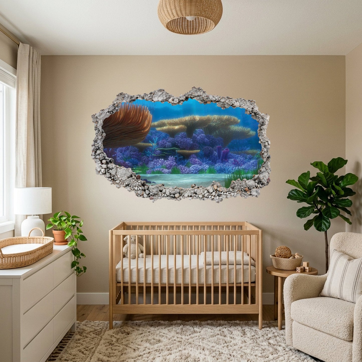 Pixar Finding Nemo Underwater Wall Art Sticker Nursery Wall Art 174