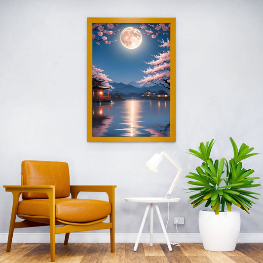 Plum Blossom Asian Style Poster | Wall Art for  Home & Office | High-Quality Print