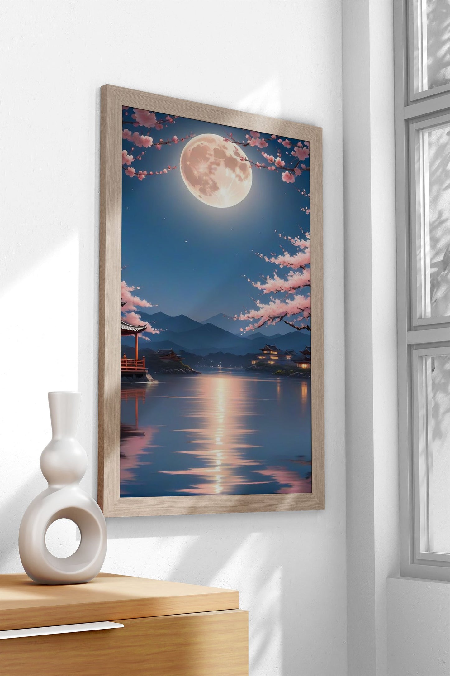 Plum Blossom Asian Style Poster | Wall Art for  Home & Office | High-Quality Print