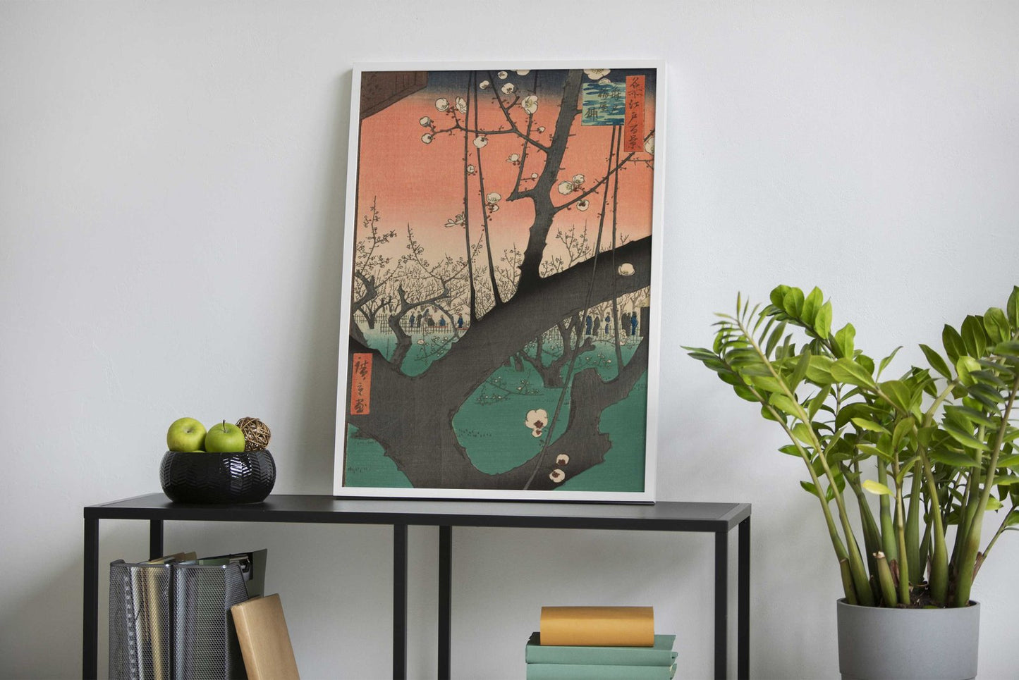 Plum Garden Kameido 1850s Asian Style Poste r | Wall Art for Home & Office | High-Quality Print