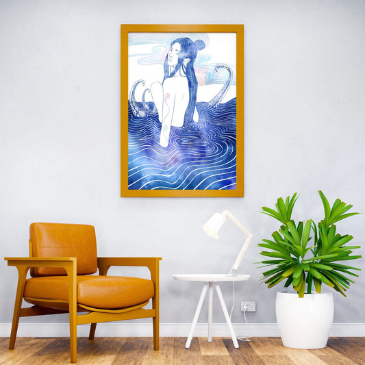 Pontomedousa II Asian Style Poster | Wall Art f or Home & Office | High-Quality Print