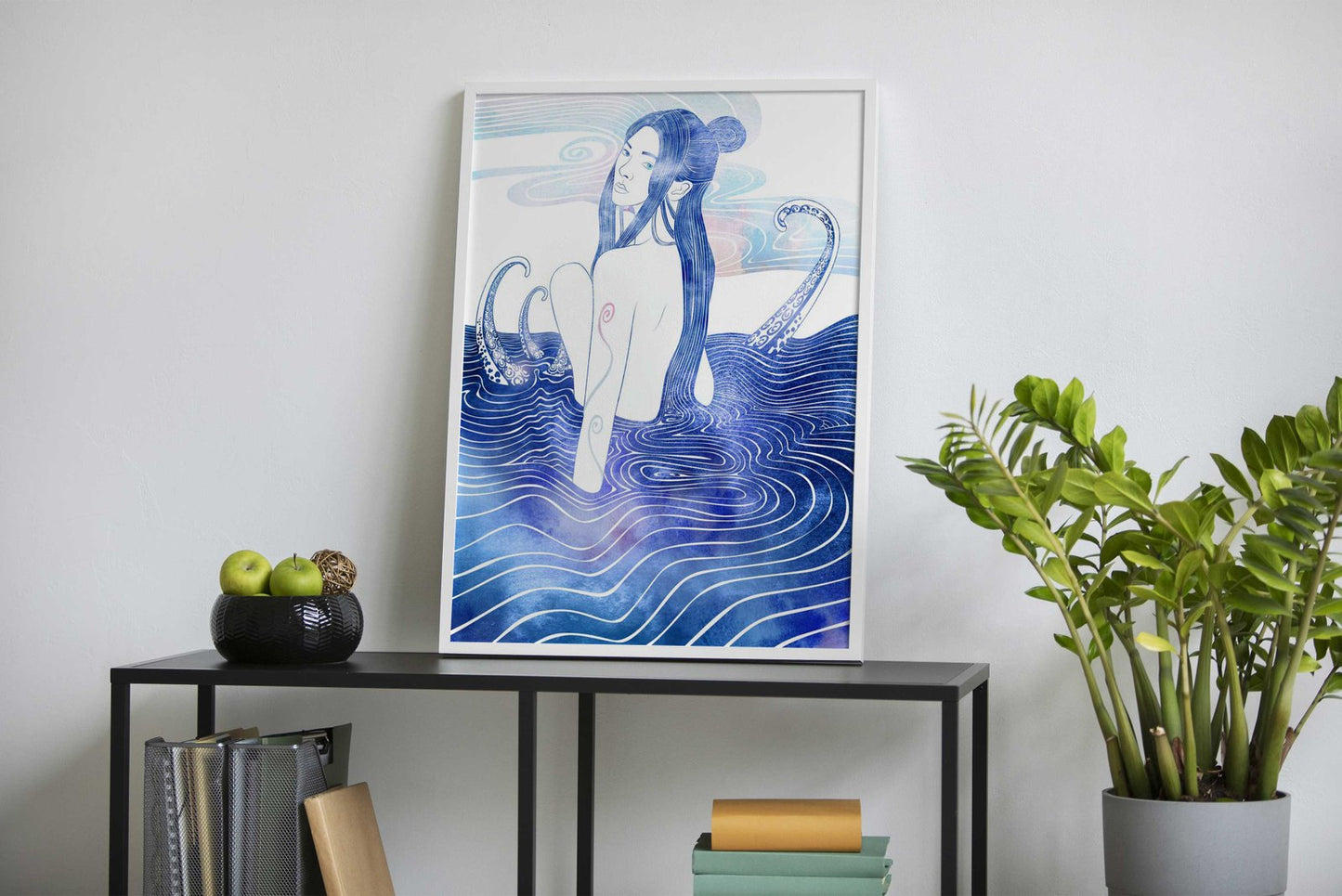 Pontomedousa II Asian Style Poster | Wall Art f or Home & Office | High-Quality Print