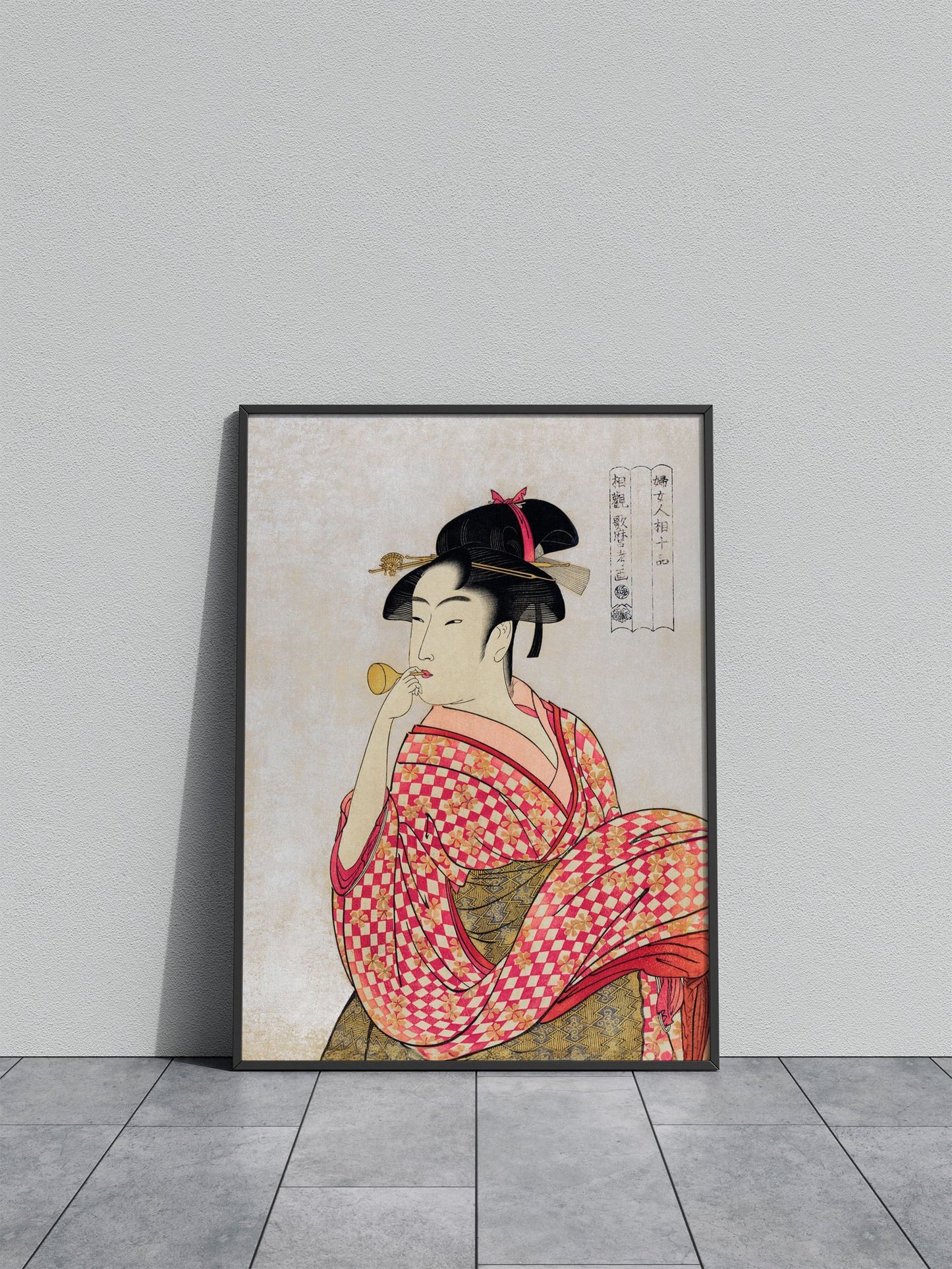 Poppen o Fuku Musume Asian Style Poster | W all Art for Home & Office | High-Quality Print