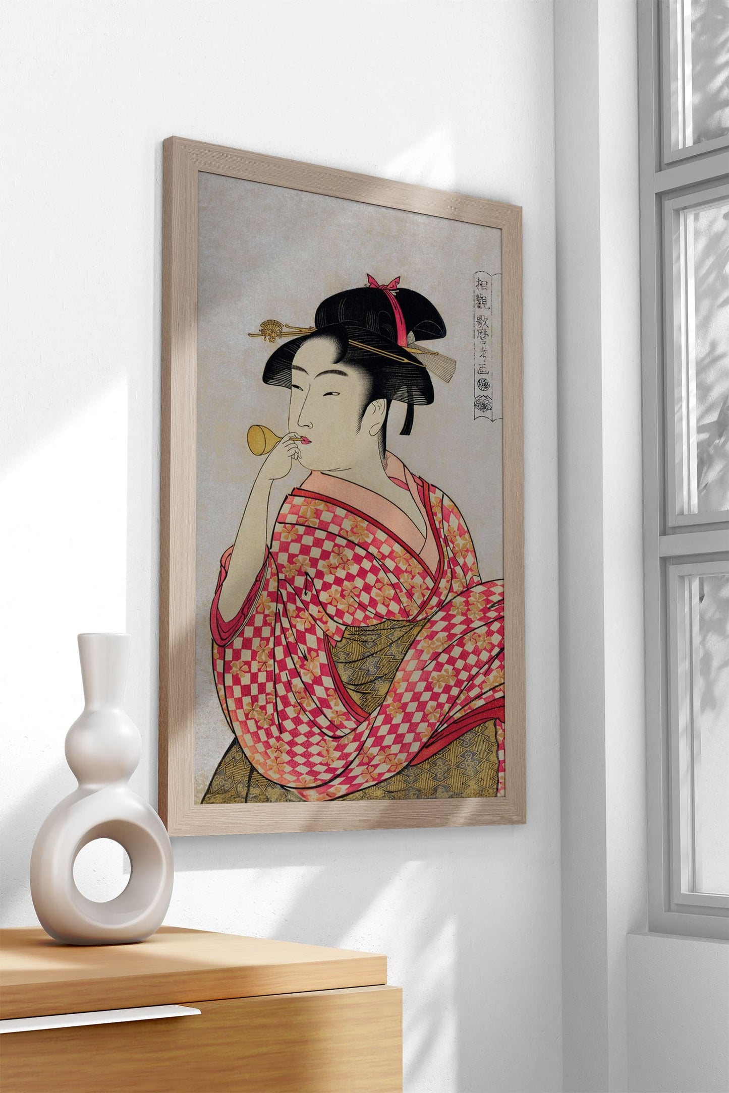 Poppen o Fuku Musume Asian Style Poster | W all Art for Home & Office | High-Quality Print