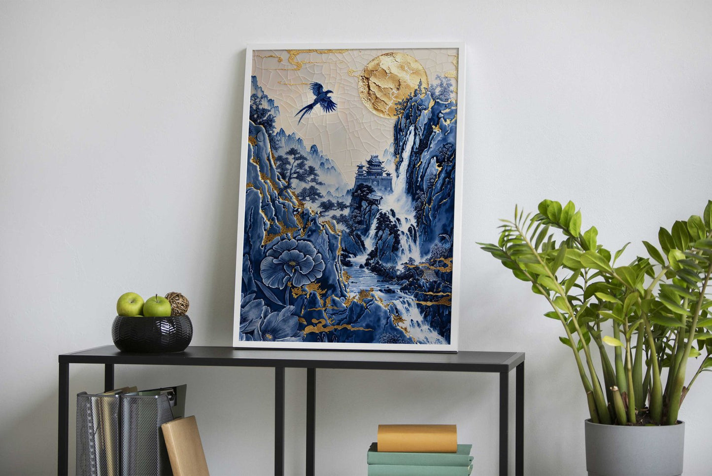 Porcelain Paradise Asian Style Poster | Wall Ar t for Home & Office | High-Quality Print