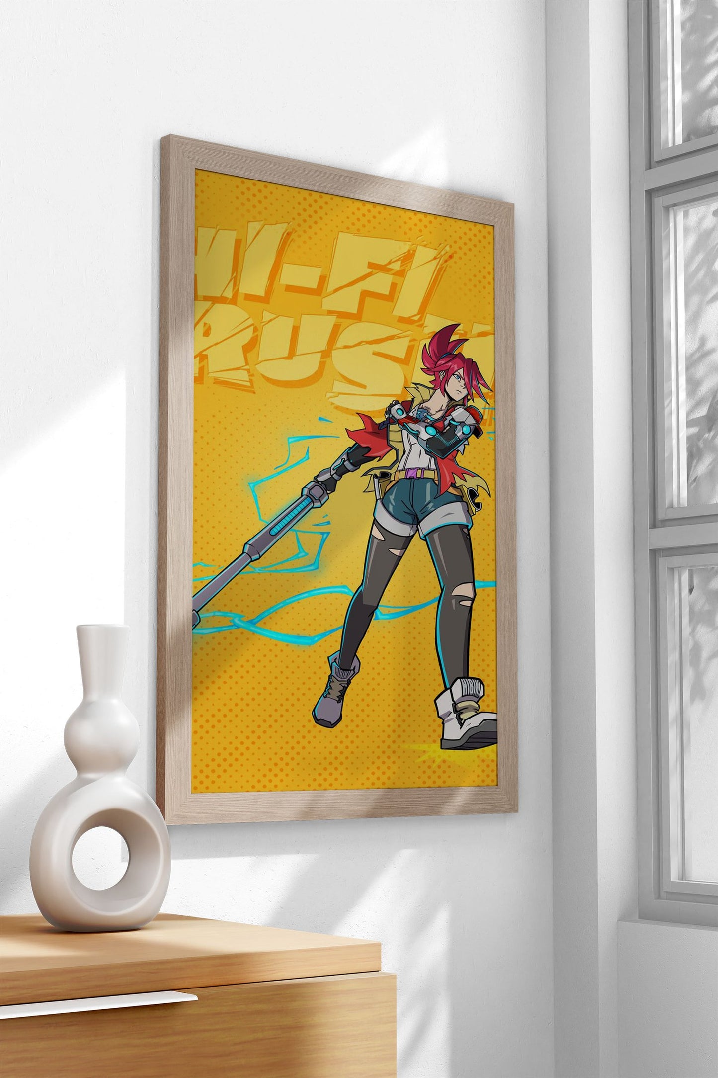 Postgame Korsica Asian Style Poster | Wall Art  for Home & Office | High-Quality Print