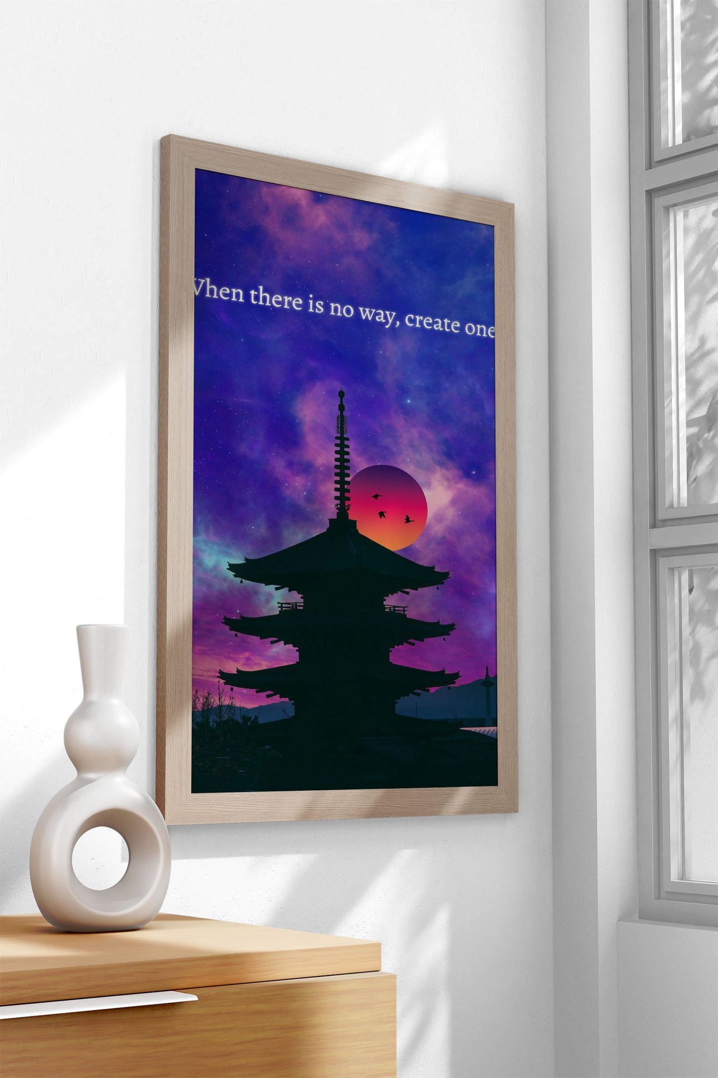 Power of the Empire Asian Style Poster | Wall  Art for Home & Office | High-Quality Print