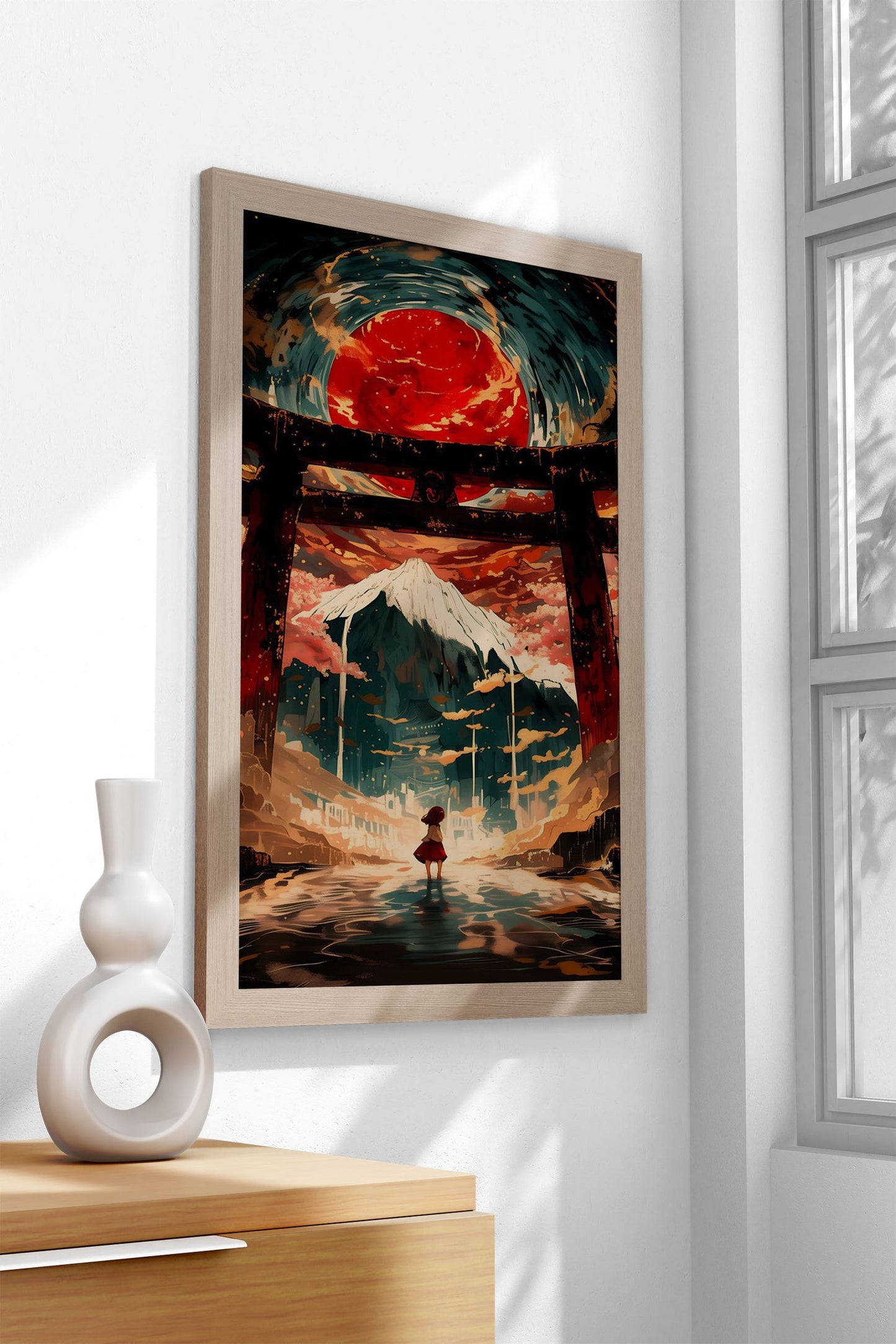 Power or live a Lie Asian Style Poster | Wall Ar t for Home & Office | High-Quality Print