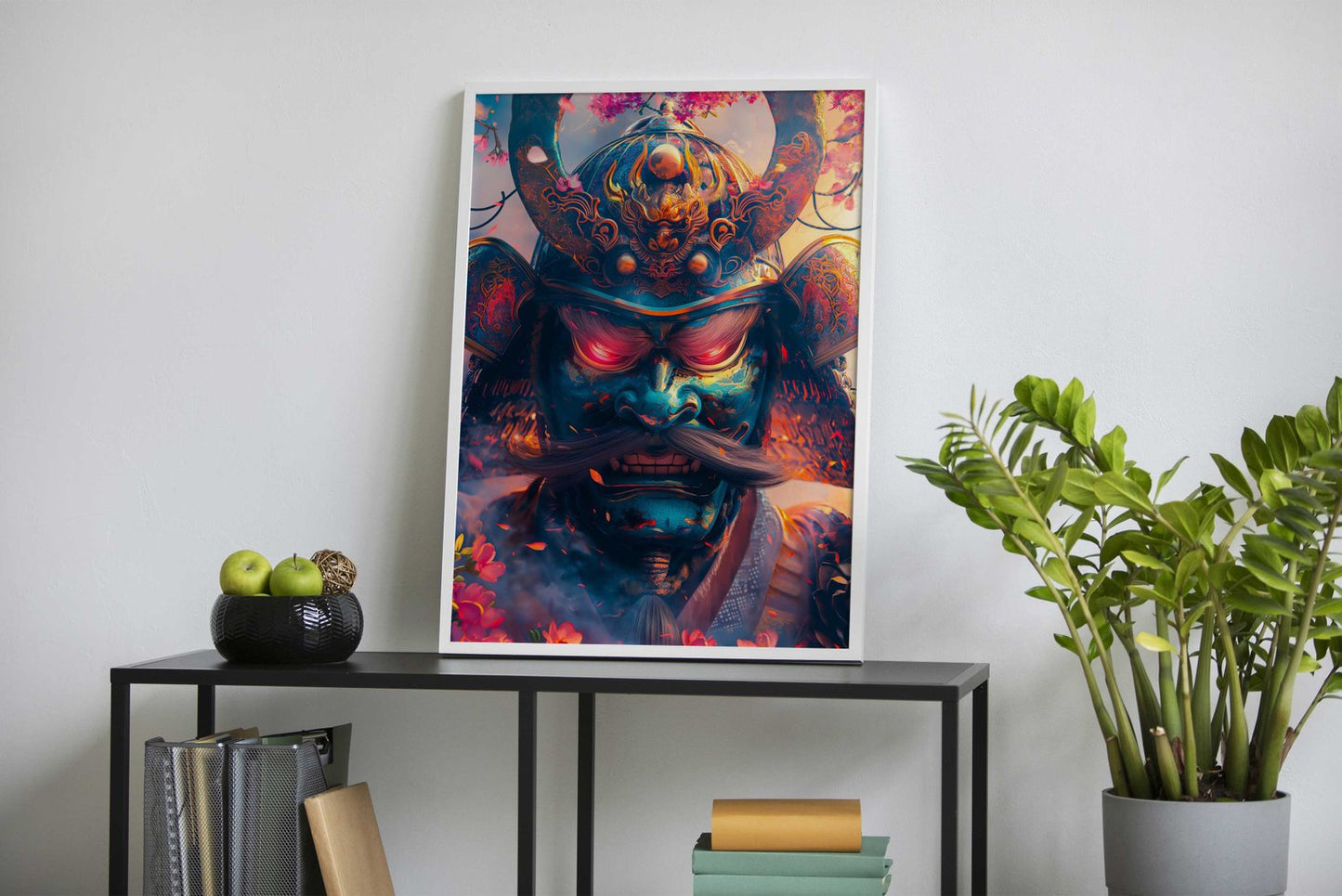 Psychedelic samurai Asian Style Poster | Wall  Art for Home & Office | High-Quality Print