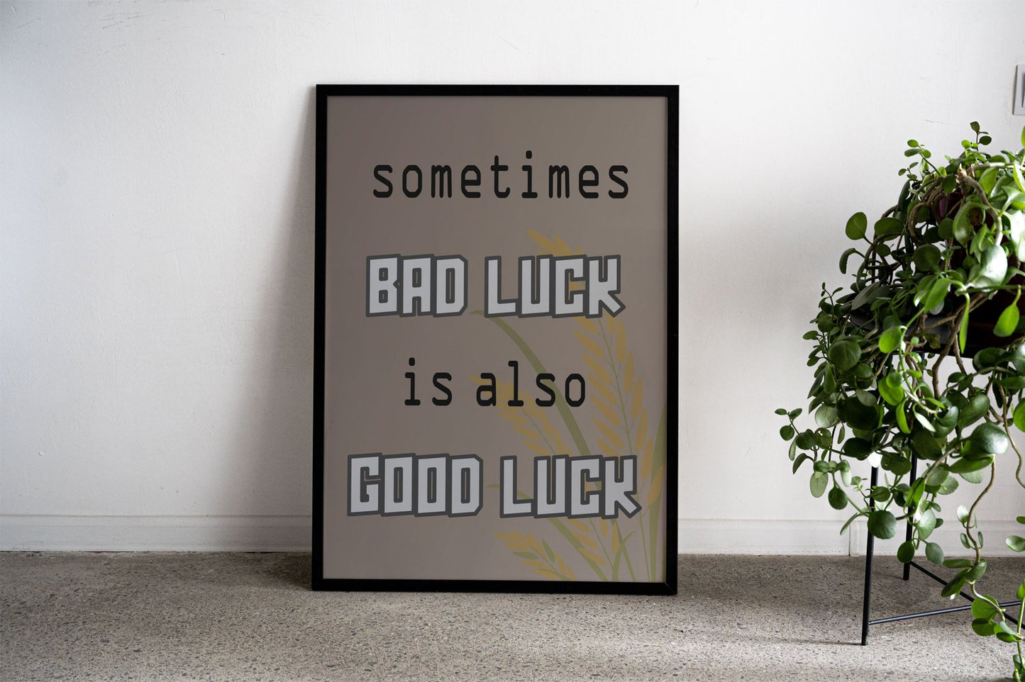 Quotes and Motivation Asian Style Poster | Wa ll Art for Home & Office | High-Quality Print