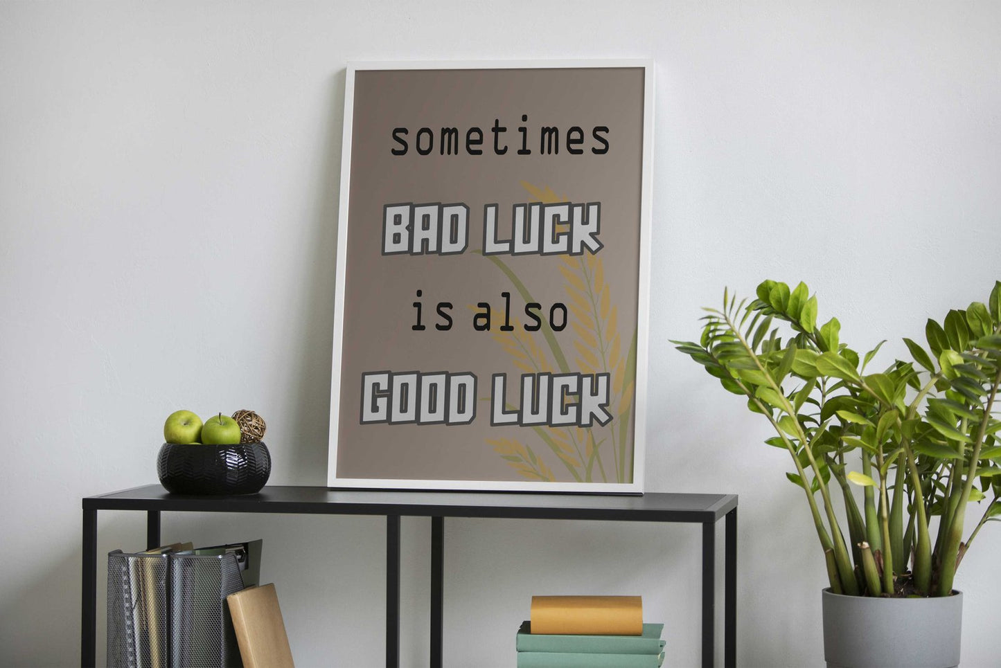 Quotes and Motivation Asian Style Poster | Wa ll Art for Home & Office | High-Quality Print