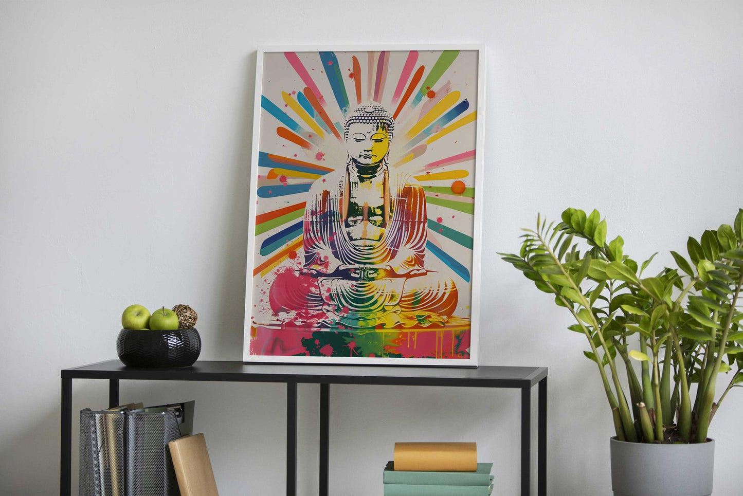 Radiant Serenity Asian Style Poster | Wall Art f or Home & Office | High-Quality Print