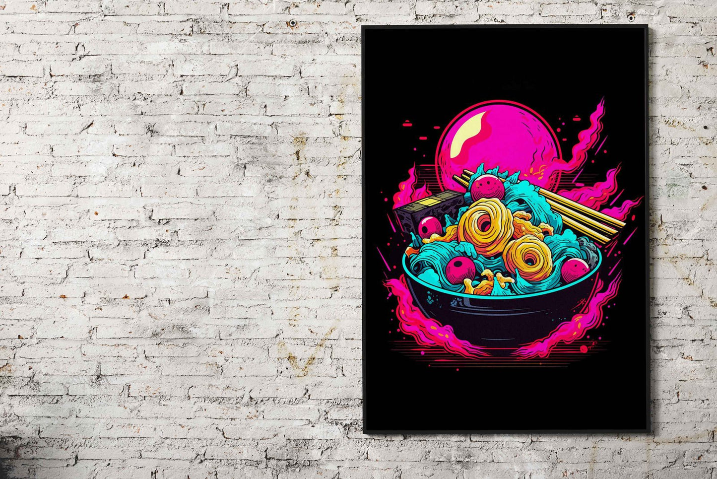 Ramen Japan Asian Style Poster | Iconic Unframed Wall Art Print for Kitchen, Home & Office Decor | Premium Quality | Multiple Sizes Available