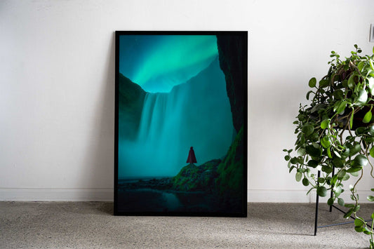 Red Riding Hood's Galaxy Asian Style Poster | Wall Art for Home & Office | High-Quality Print - High-Quality Visual Display