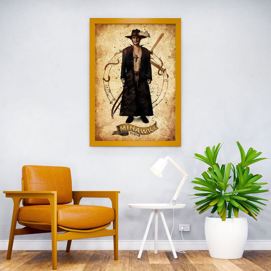Retro Mihawk Asian Style Poster | Wall Art for Home & Office | High-Quality Print - High-Quality Visual Display