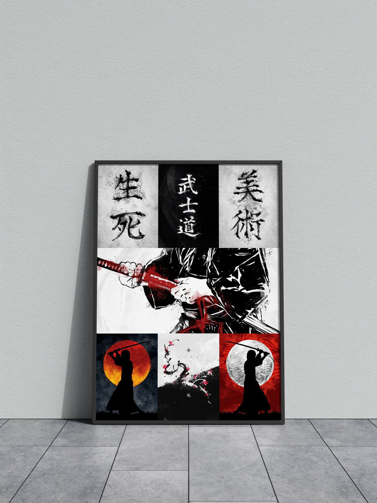 Samurai Collage – Wonderwallsboutique