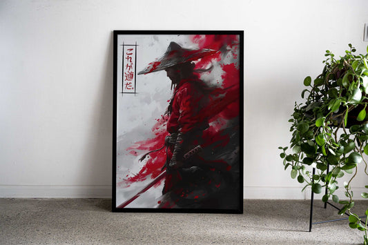 Samurai Demon Slayer Asian Style Poster | Wall Art for Home & Office | High-Quality Print - High-Quality Visual Display