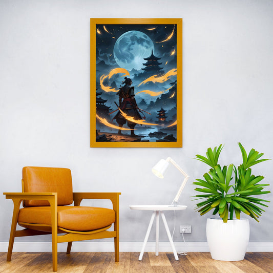 Samurai Era a Japanese Asian Style Poster | Wall Art for Home & Office | High-Quality Print - High-Quality Visual Display