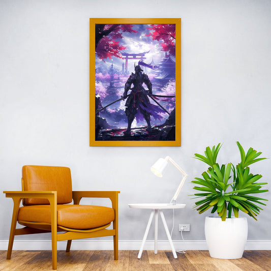 Samurai Japanese Culture Asian Style Poster | Wall Art for Home & Office | High-Quality Print - High-Quality Visual Display
