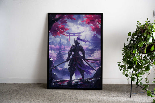 Samurai Japanese Culture Asian Style Poster | Wall Art for Home & Office | High-Quality Print - High-Quality Visual Display