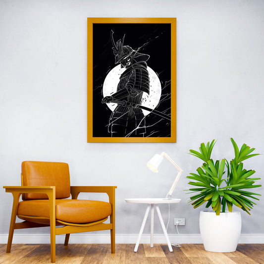 Samurai Japanese Warrior Asian Style Poster | Wall Art for Home & Office | High-Quality Print - High-Quality Visual Display