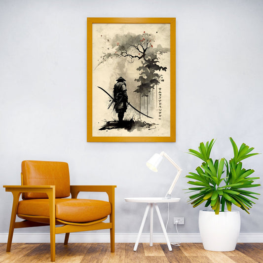 Samurai Journey Asian Style Poster | Wall Art for Home & Office | High-Quality Print - High-Quality Visual Display