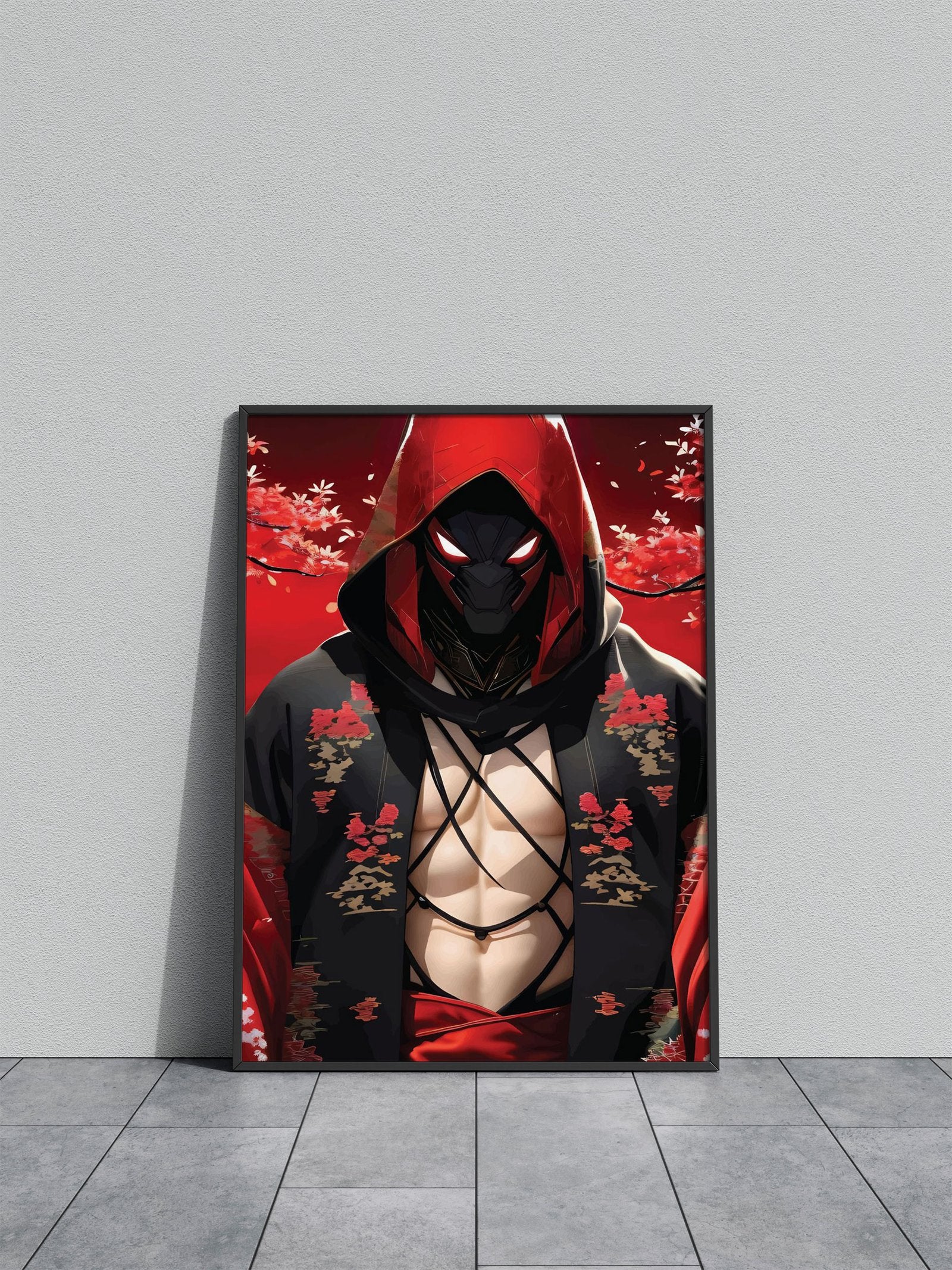 Samurai Ninja Warrior Asian Style Poster | Wall Art for Home & Office | High-Quality Print - High-Quality Visual Display
