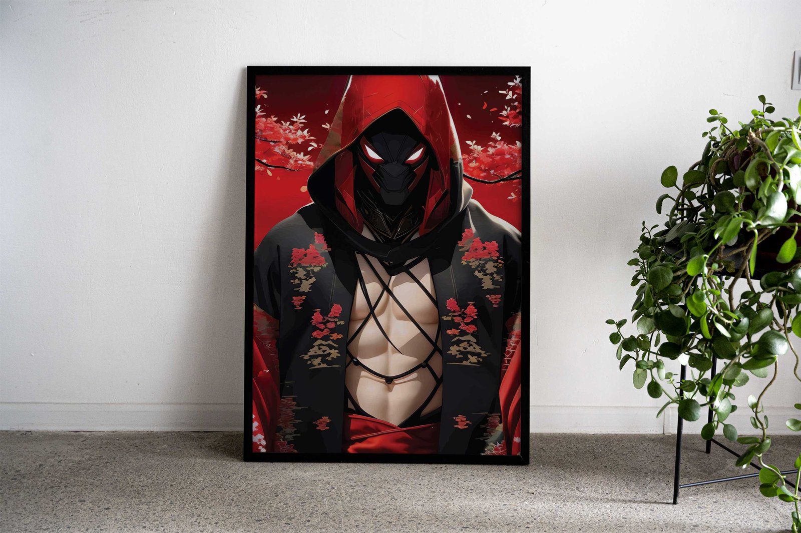 Samurai Ninja Warrior Asian Style Poster | Wall Art for Home & Office | High-Quality Print - High-Quality Visual Display