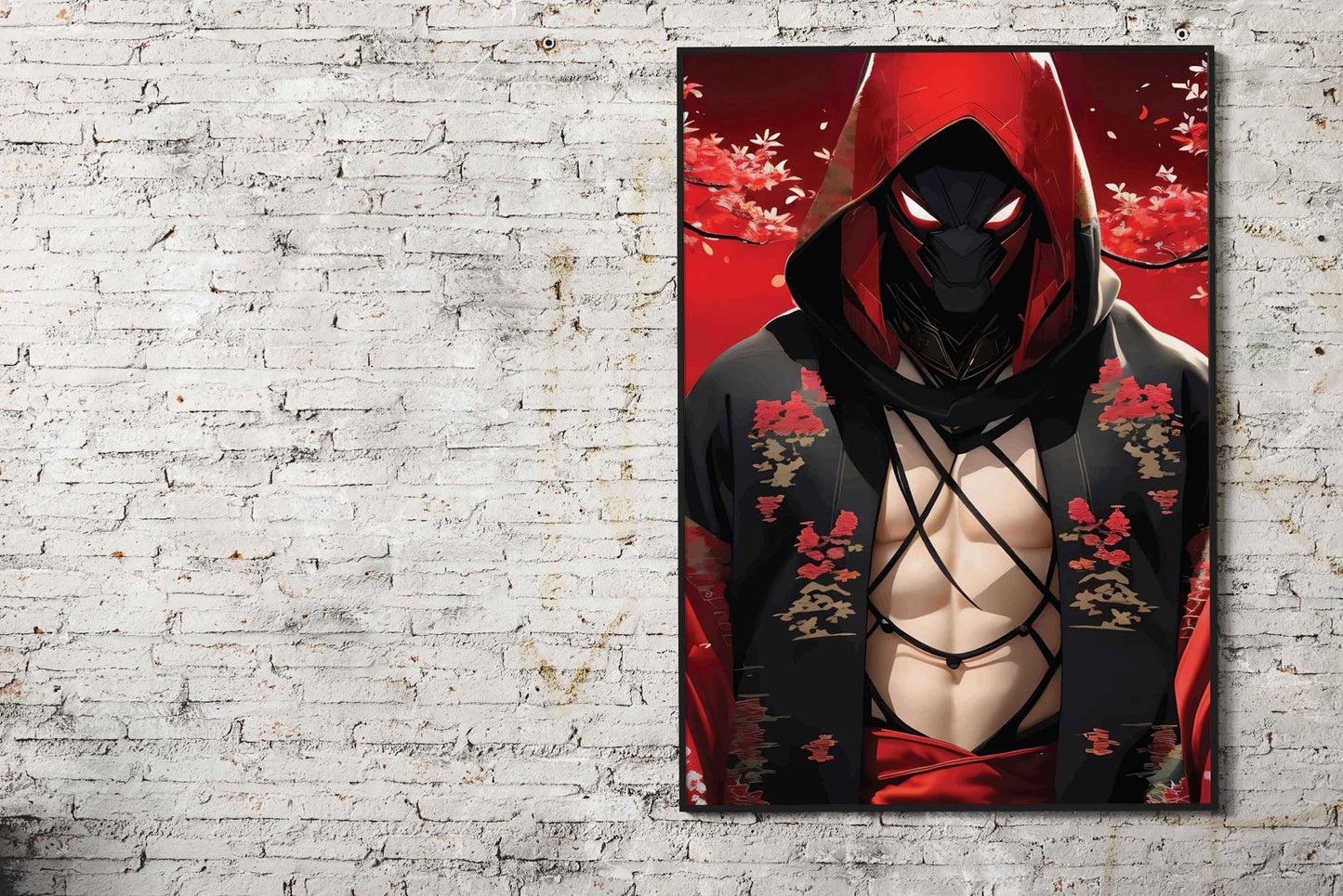 Samurai Ninja Warrior Asian Style Poster | Wall Art for Home & Office | High-Quality Print - High-Quality Visual Display