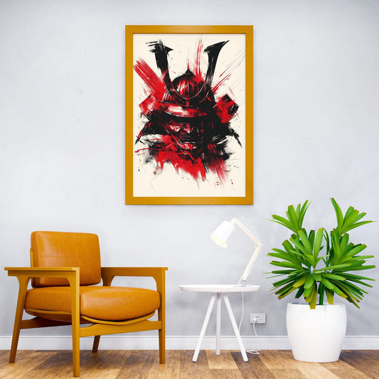 Samurai Resolve Asian Style Poster | Wall Art for Home & Office | High-Quality Print - High-Quality Visual Display