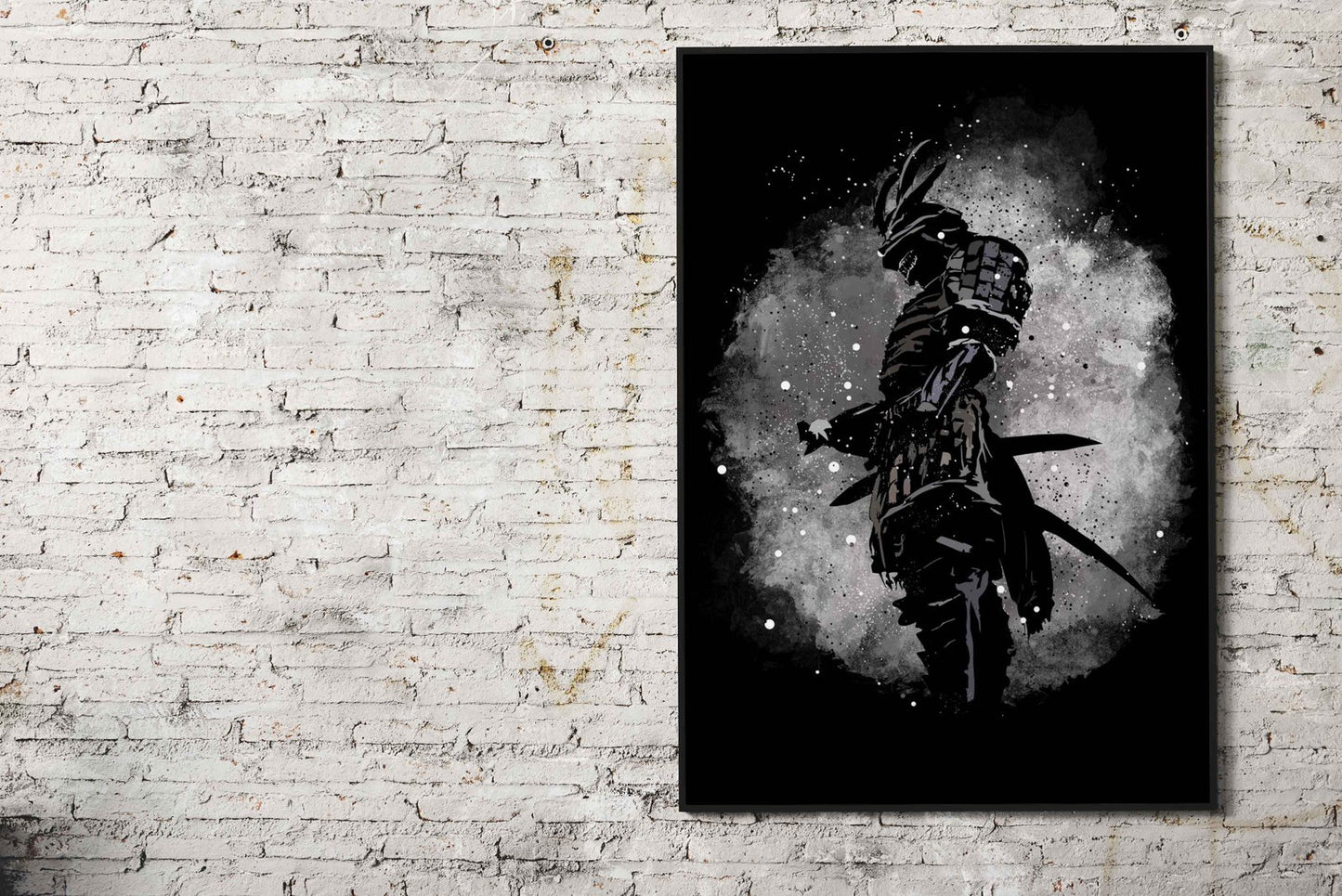 Samurai Silhouette Asian Style Poster | Wall Art for Home & Office | High-Quality Print - High-Quality Visual Display