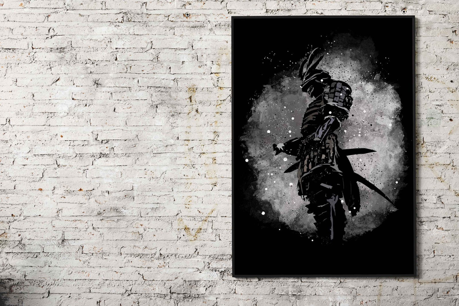 Samurai Silhouette Asian Style Poster | Wall Art for Home & Office | High-Quality Print - High-Quality Visual Display