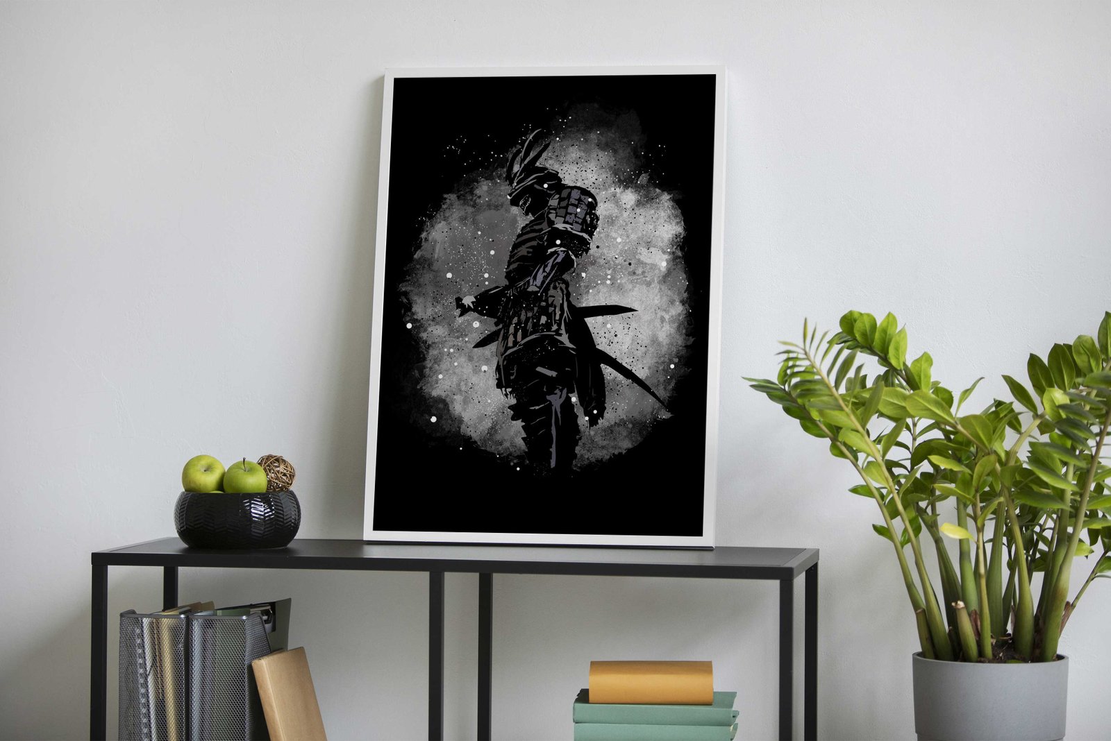 Samurai Silhouette Asian Style Poster | Wall Art for Home & Office | High-Quality Print - High-Quality Visual Display