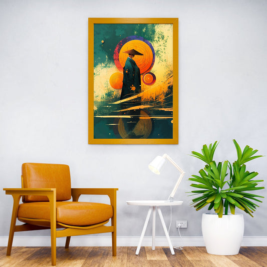 Samurai Spirit Asian Style Poster | Wall Art for Home & Office | High-Quality Print - High-Quality Visual Display