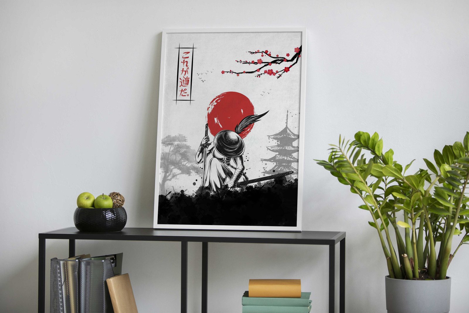 Samurai Swordsman Asian Style Poster | Wall Art for Home & Office | High-Quality Print - High-Quality Visual Display