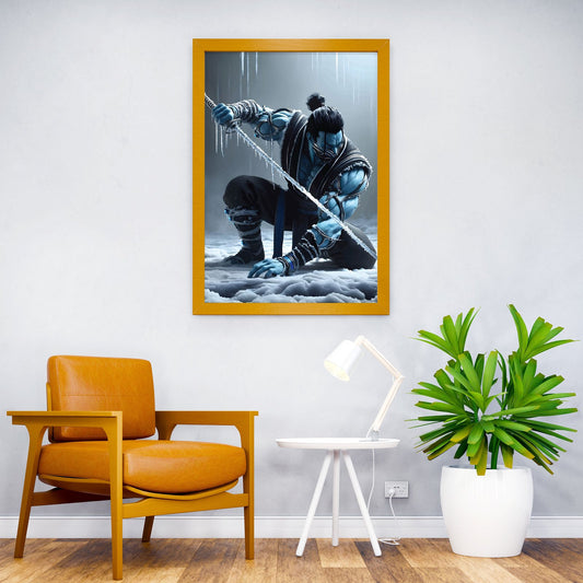 Samurai Tsushima Asian Style Poster | Wall Art for Home & Office | High-Quality Print - High-Quality Visual Display