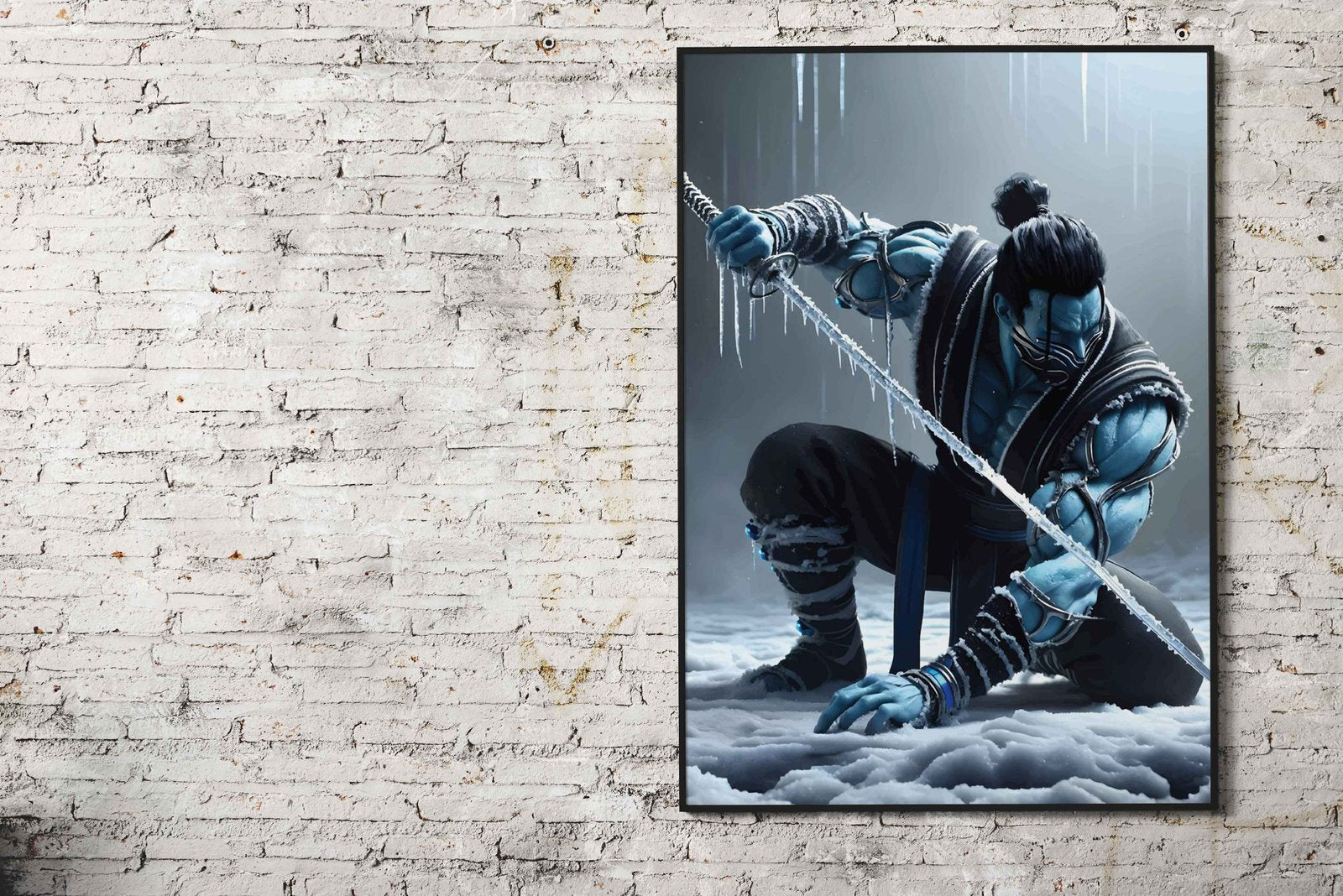 Samurai Tsushima Asian Style Poster | Wall Art for Home & Office | High-Quality Print - High-Quality Visual Display